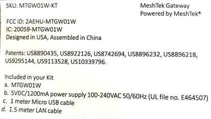 MeshTek Gateway